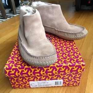 Tory Burch Moccasin Ankle Boot